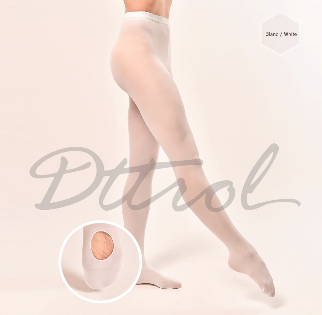 White Convertible Tights