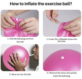 Dancers Yoga Ball 25cm Pink