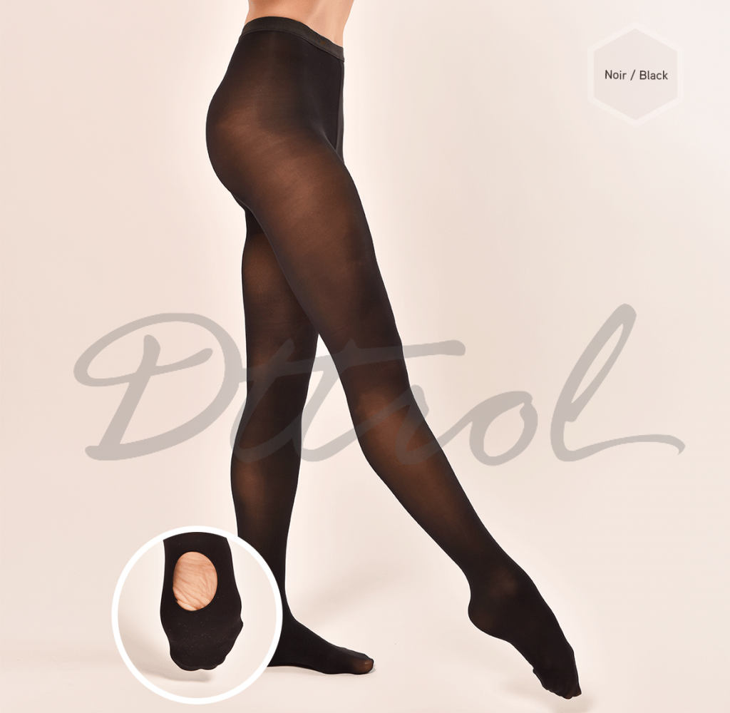 3 pack Black Convertible Tights