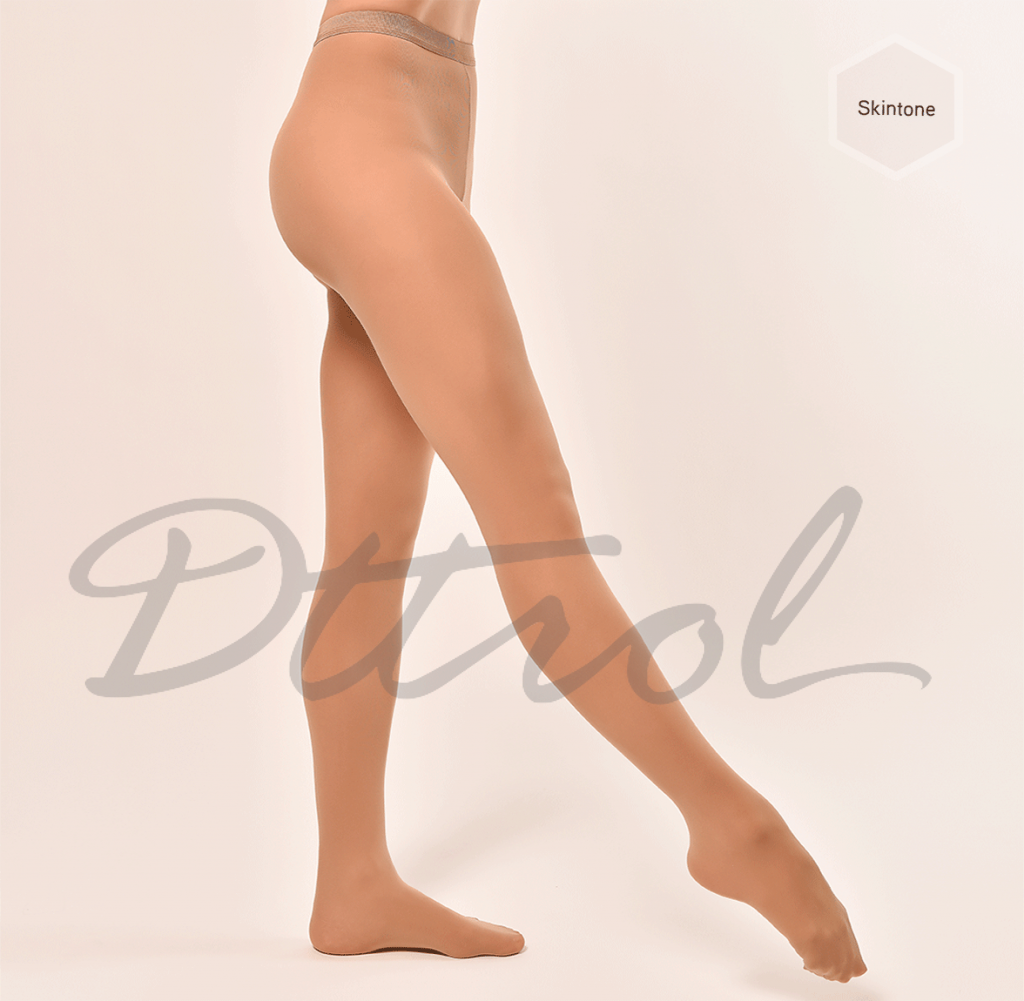 3 pairs pack Footed Tights Skintone