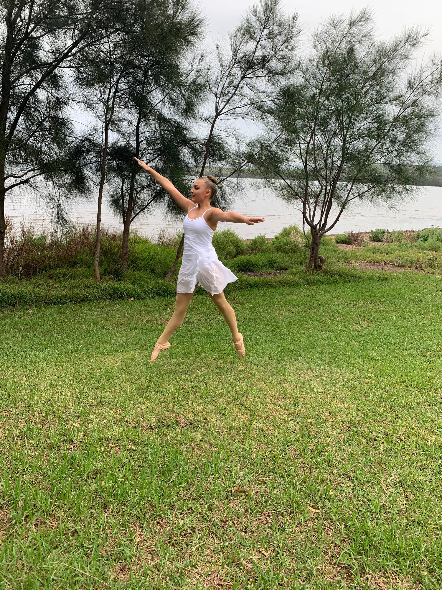 Leotard with Mesh Dress