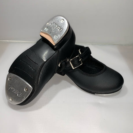 Little Tappers with velcro strap Black