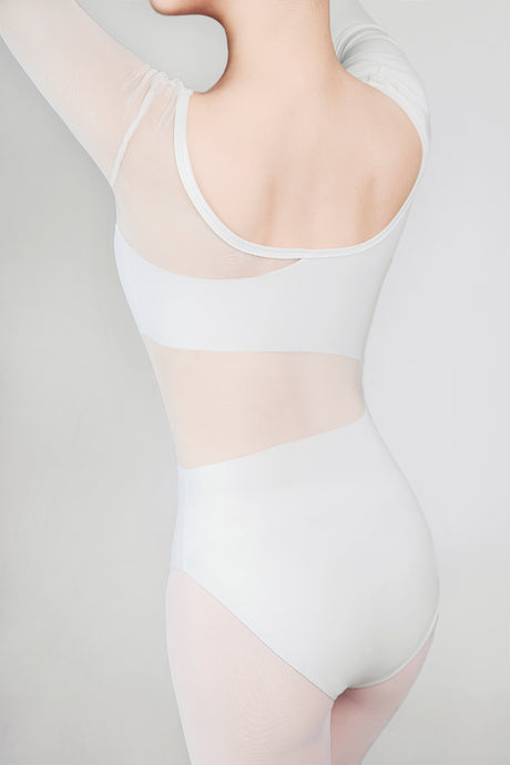 Sunset Long sleeve mesh Leo White