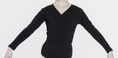 Personalised Ballet Wrap Black