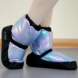 Purple Aurora Warm Up Booties