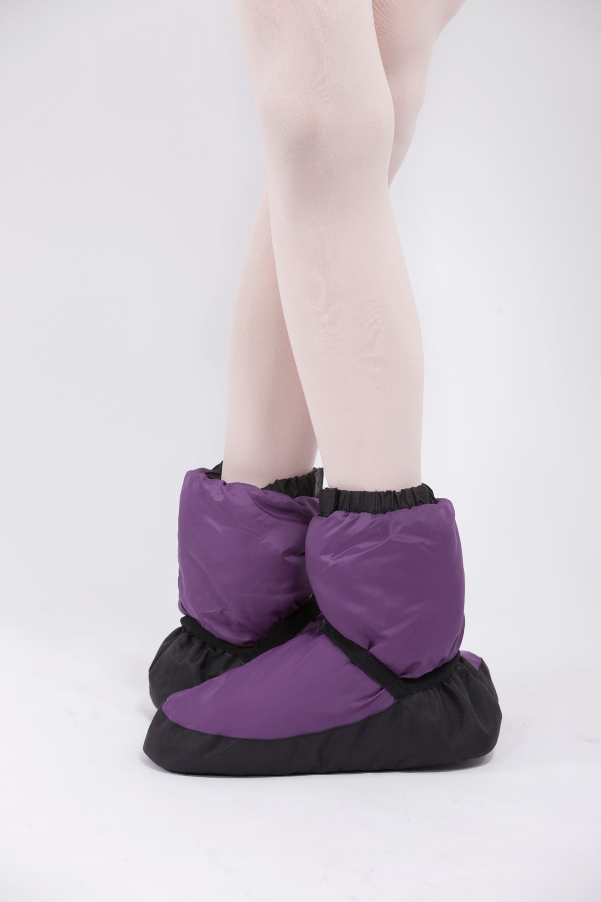 Purple Warm Up Booties