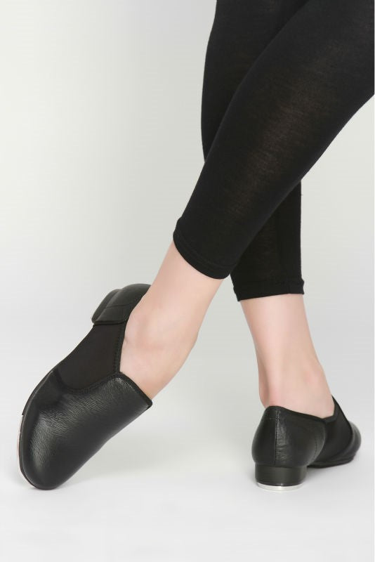 Slip on Tap Shoes leather upper