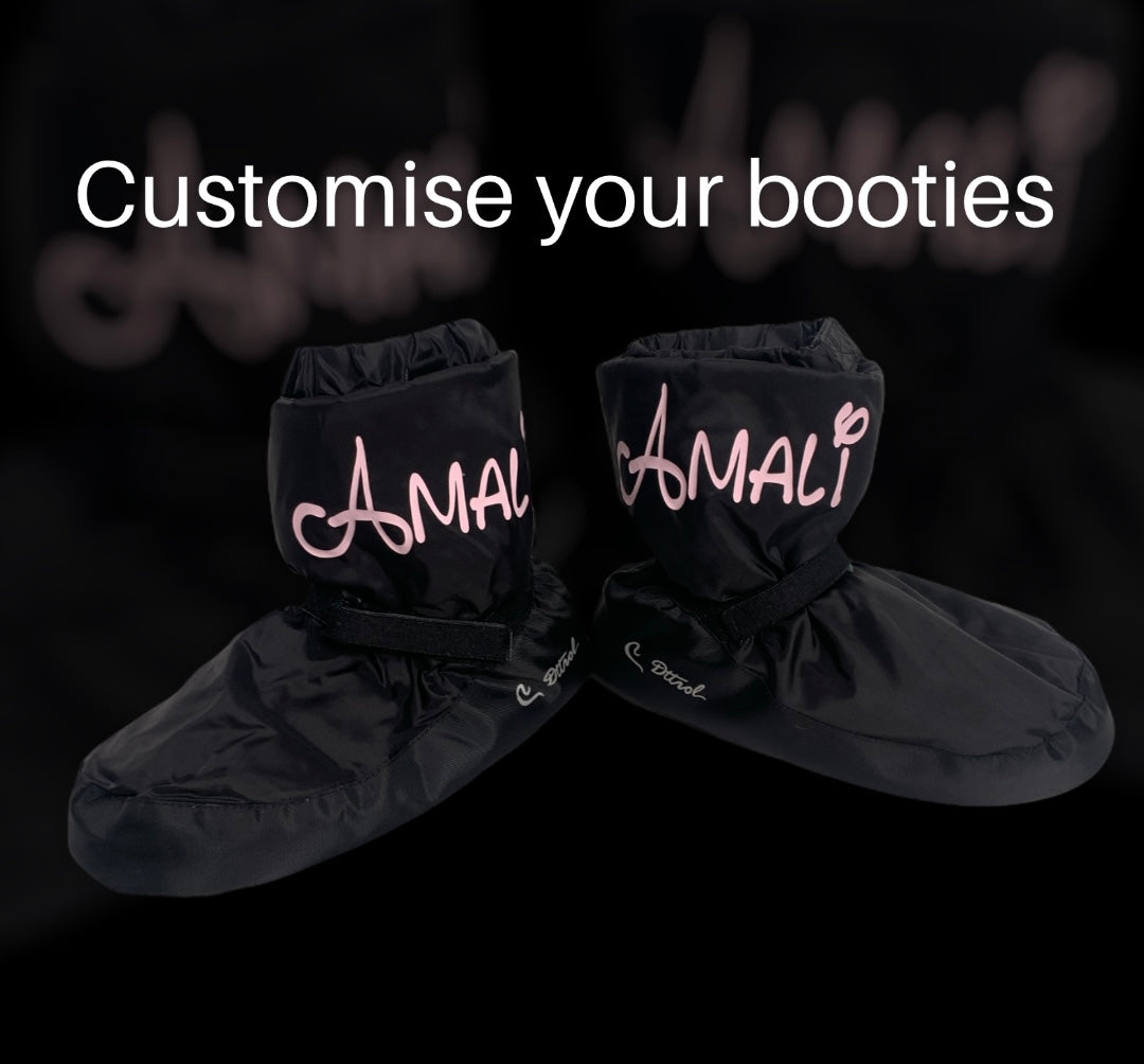 Personalised Warm Up Booties