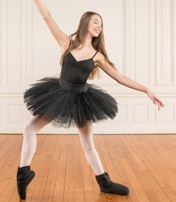 Black Warm Up Booties