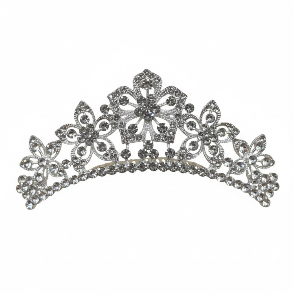 Stunning diamonte Tiara 10.5cm *5