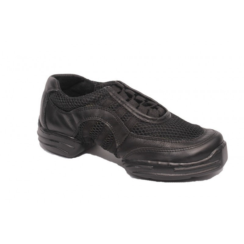 Dance Sports Shoes hightop C4 Leather and mesh black
